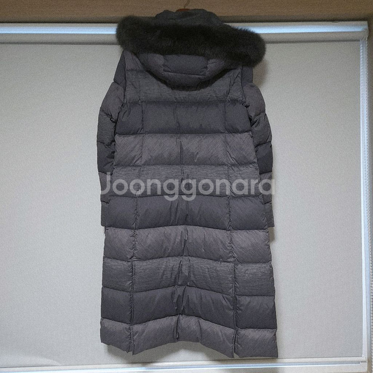 (새상품) 블랙야크 폭스퍼 다운 롱패딩--1