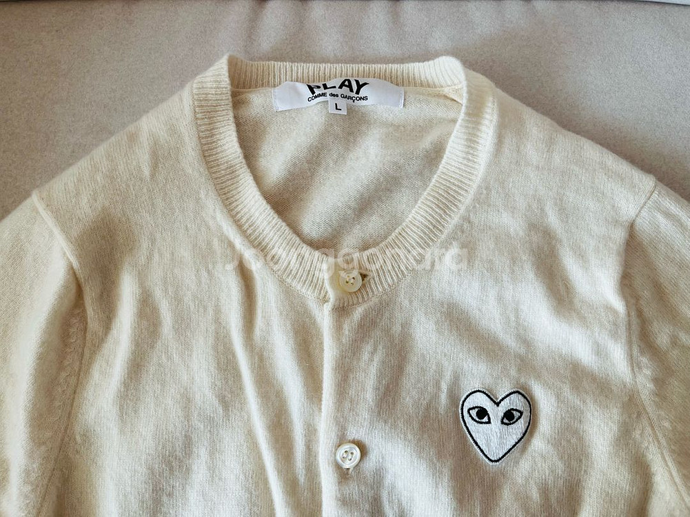 꼼데가르송 플레이 하트 가디건--3