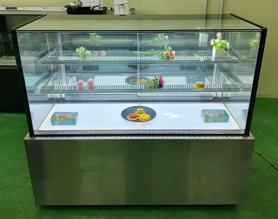 명품 구룡 정육 숙성 케잌 베이커리 냉동냉장 쇼케이스 이미지