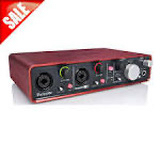 Focusrite Scarlett 2i4 1세대 오디오 인터페이스--0