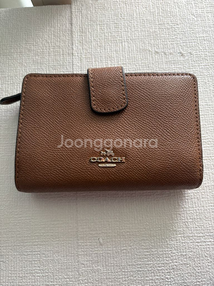 코치 레더 카드지갑--0