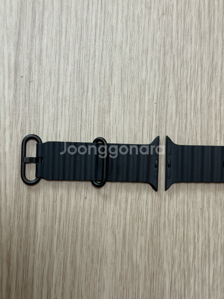 애플워치 울트라 오션밴드 블랙 스트랩--1