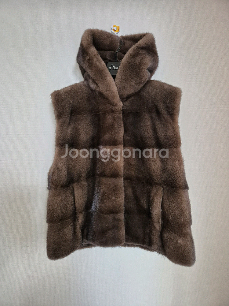 밍크퍼 베스트--0