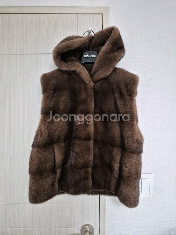 밍크퍼 베스트--3