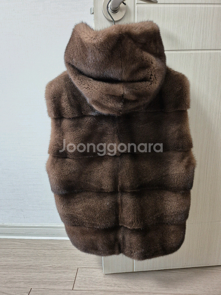 밍크퍼 베스트--2