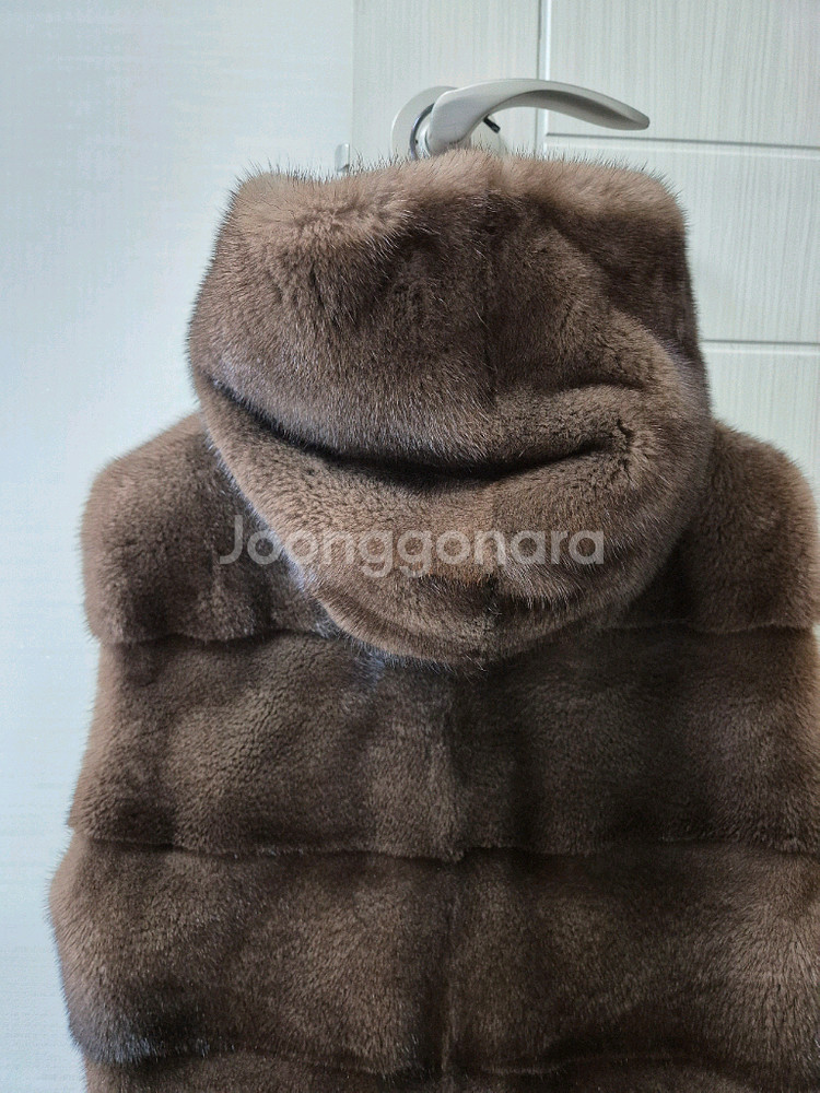 밍크퍼 베스트--1