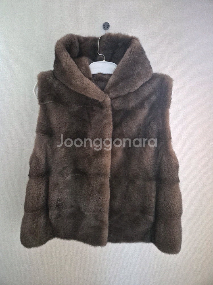 밍크퍼 베스트--8