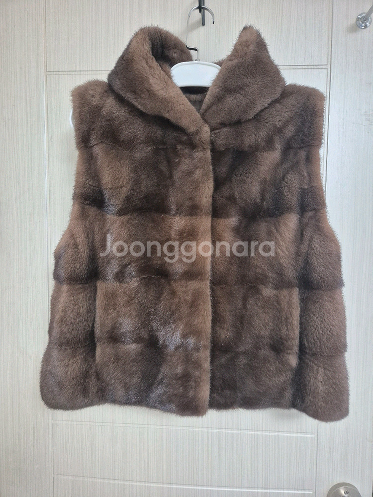 밍크퍼 베스트--5