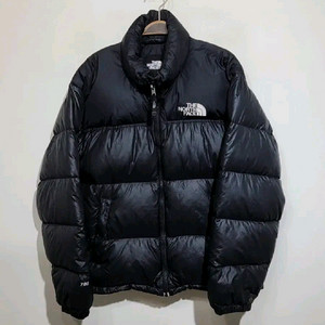 (100) 노스페이스 눕시패딩 점퍼 블랙 거위털 700 구스다운 자켓