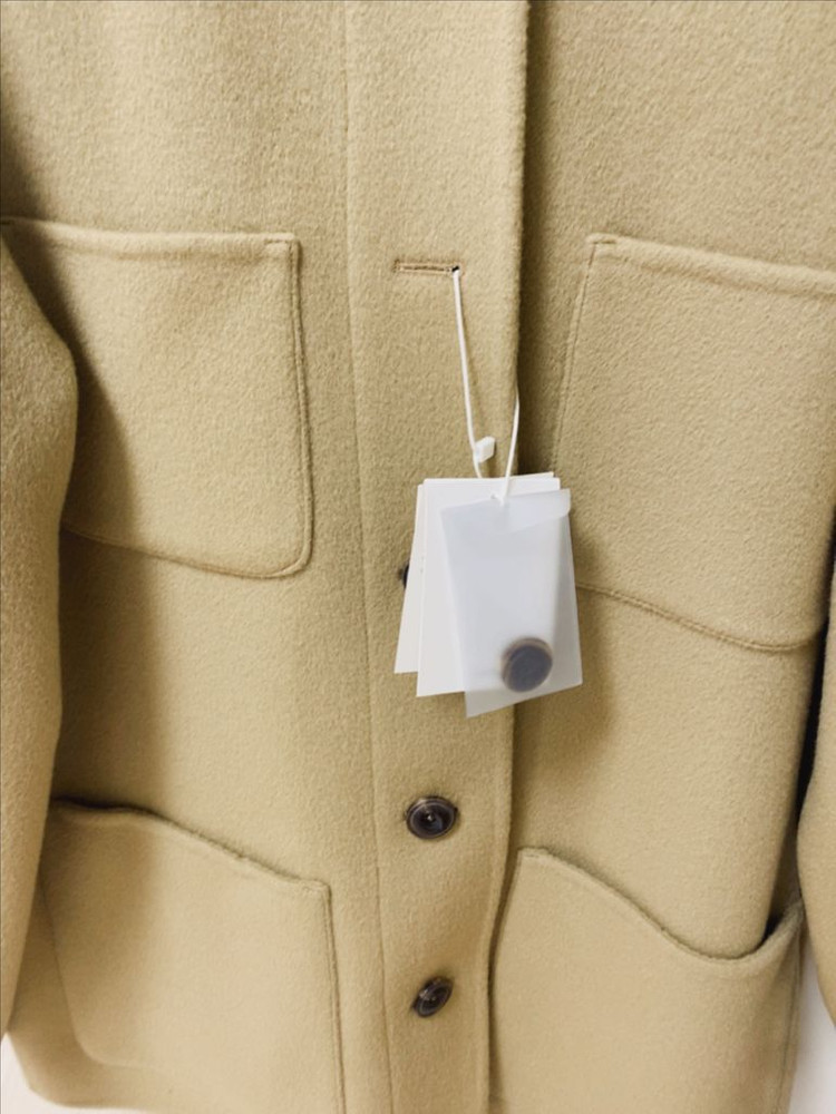 유메르 마틸다 캐시미어 코트 토프카키--4