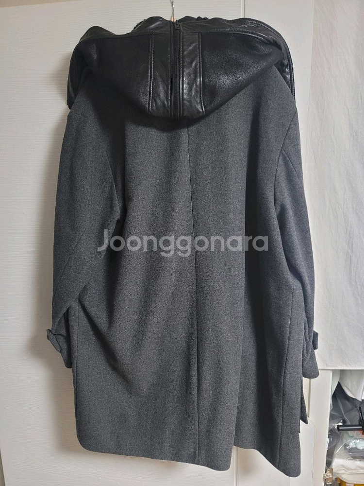 준지 무스탕후드 코트--5