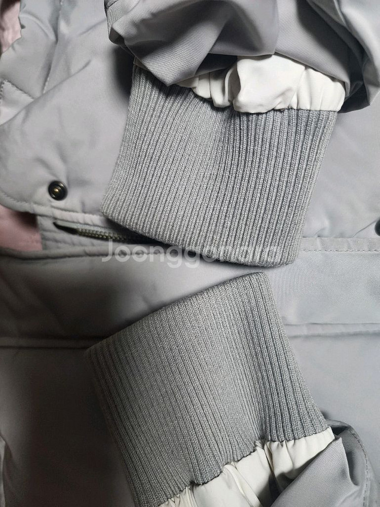 라코스테 구스 패딩 블루종 95 택포함--4