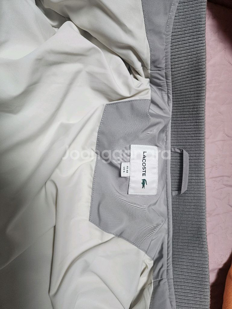 라코스테 구스 패딩 블루종 95 택포함--3