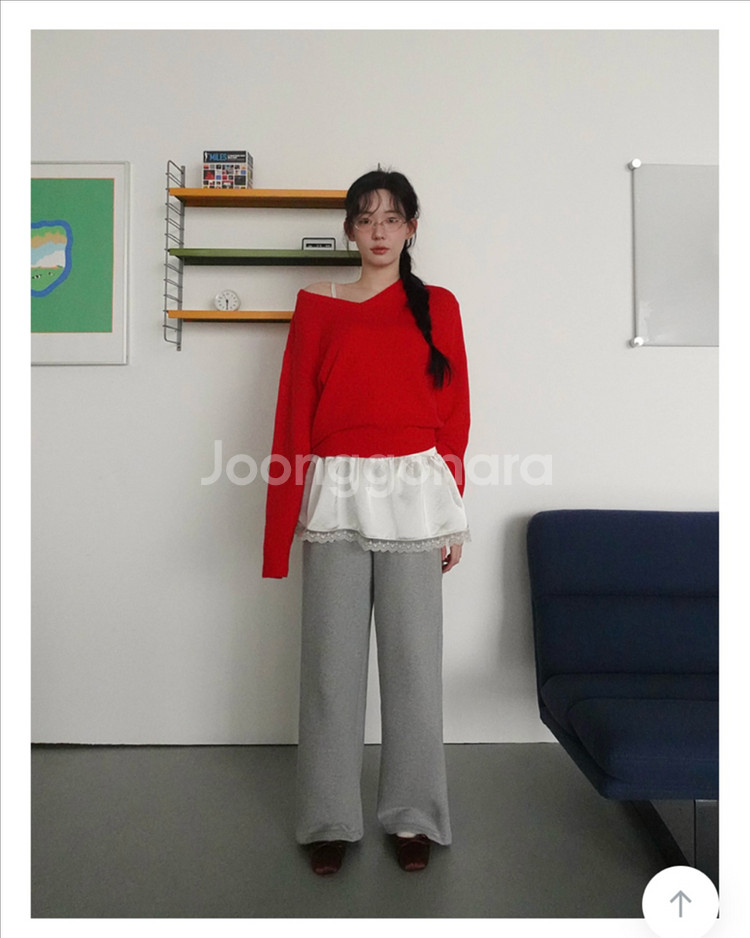 프롬비기닝 실크 레이스 나시 레이어드원피스--1