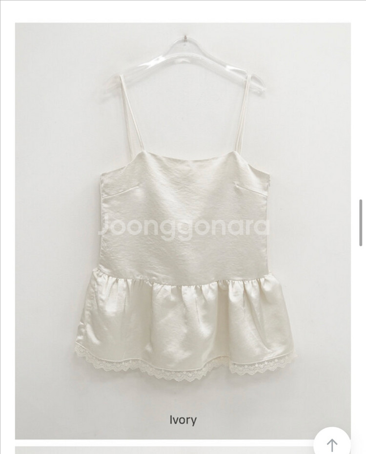 프롬비기닝 실크 레이스 나시 레이어드원피스--2