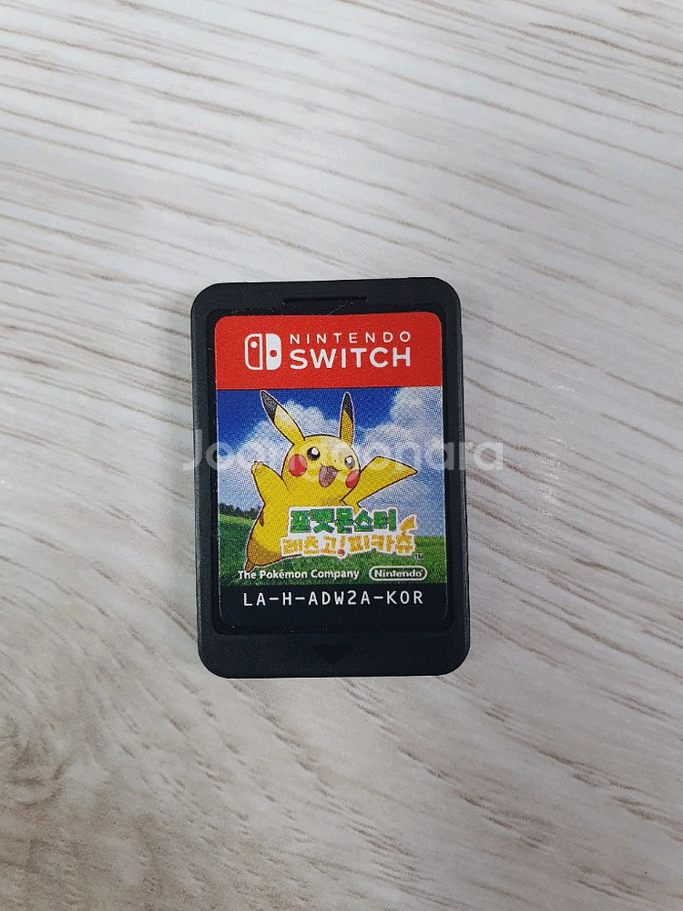 닌텐도 스위치 포켓몬스터 레츠고 피카츄 알칩--0