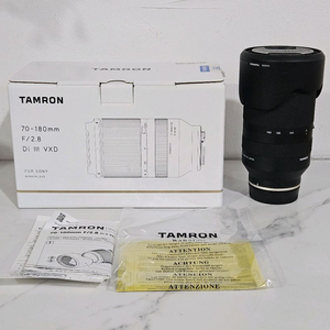 탐론 70-180mm F2.8 Di III VXD 소니FE 팝니다 (70180 g1)
