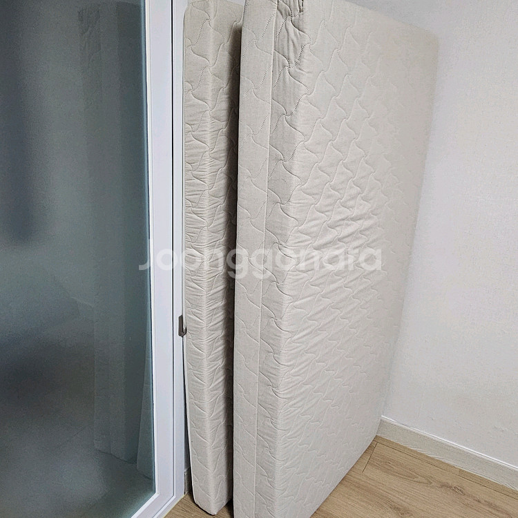 로안슬립 3단 접이식 매트 퀸사이즈--3