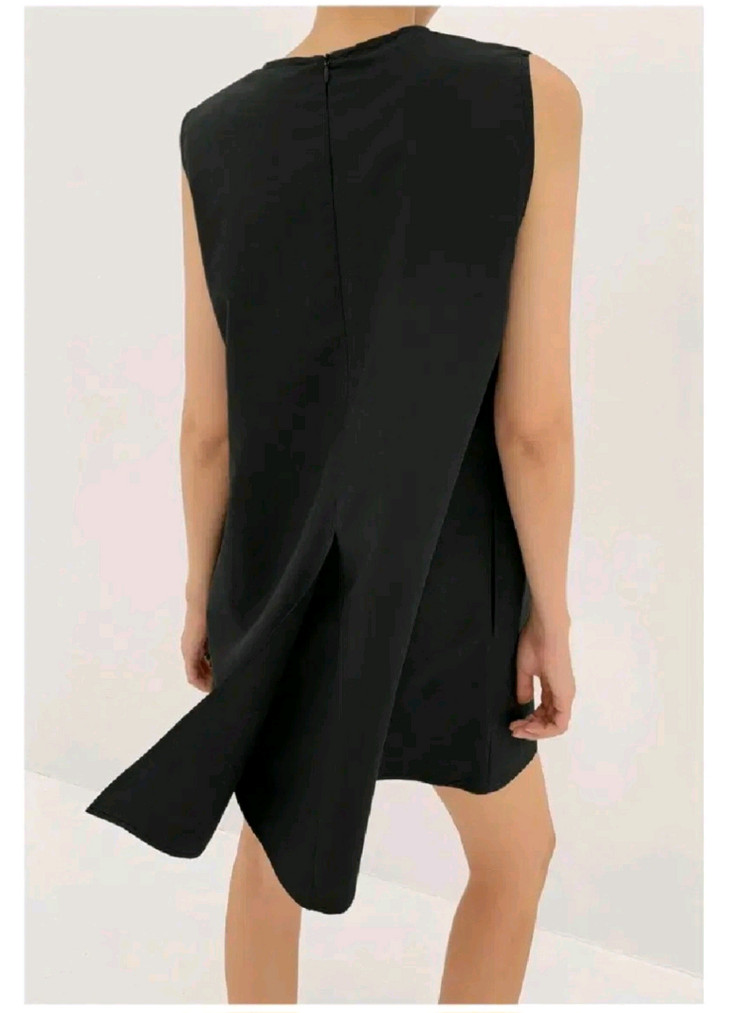 45번가 오린 미니 원피스 - 블랙 이미지