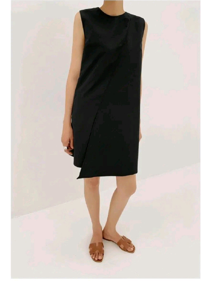 45번가 오린 미니 원피스 - 블랙 이미지