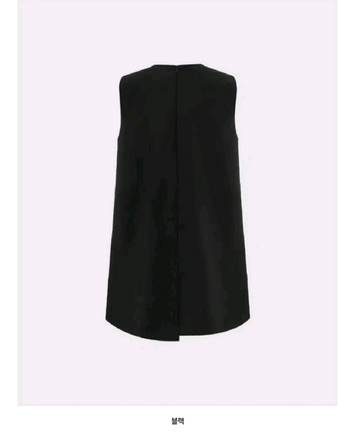 45번가 오린 미니 원피스 - 블랙 이미지