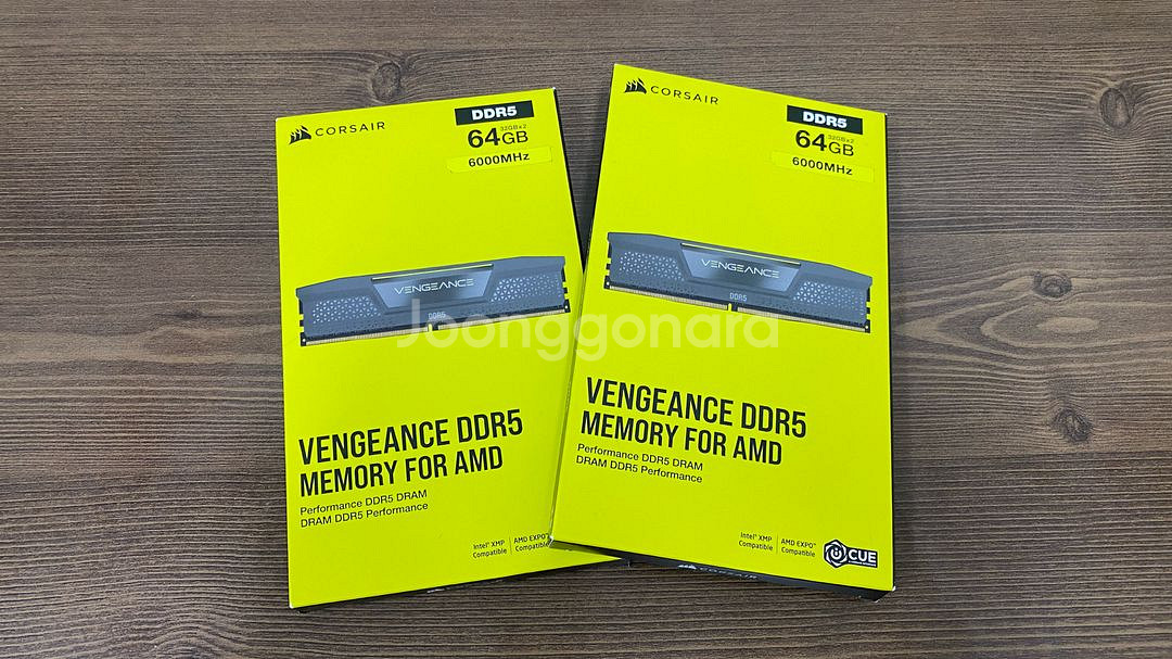 커세어 ddr5 (32gb x 2) 6000, CL30--0