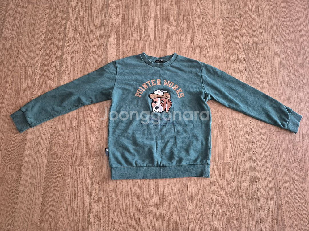 헤지스키즈 맨투맨 145사이즈 판매--2