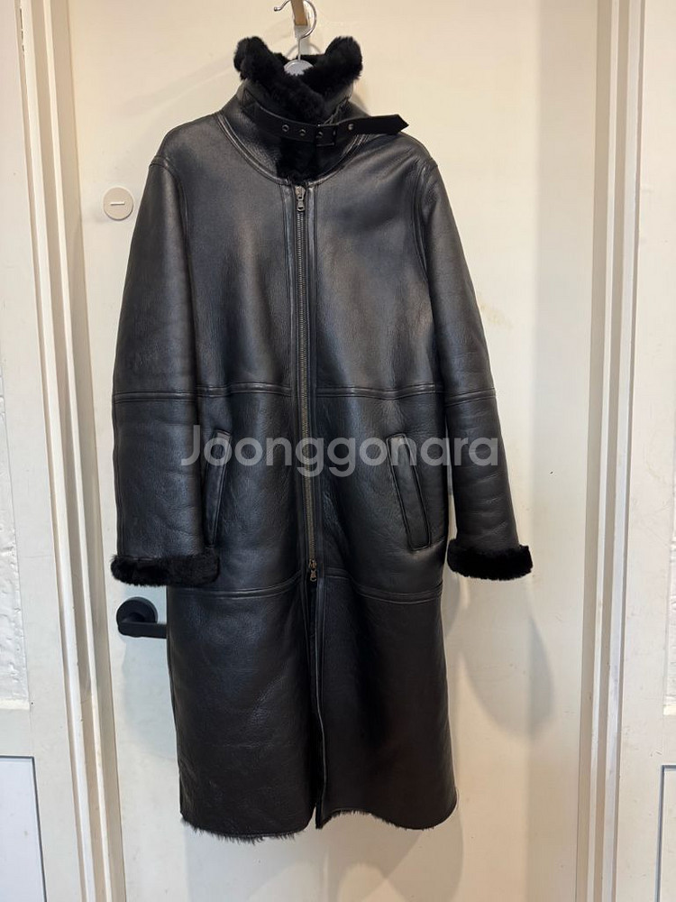 paper moon 페이퍼문 양가죽 무스탕 코트--3