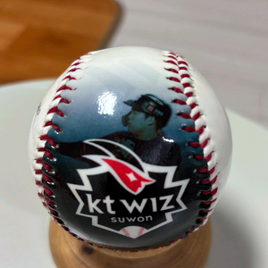 kt위즈 강백호 선수 기념구 포토볼 3종