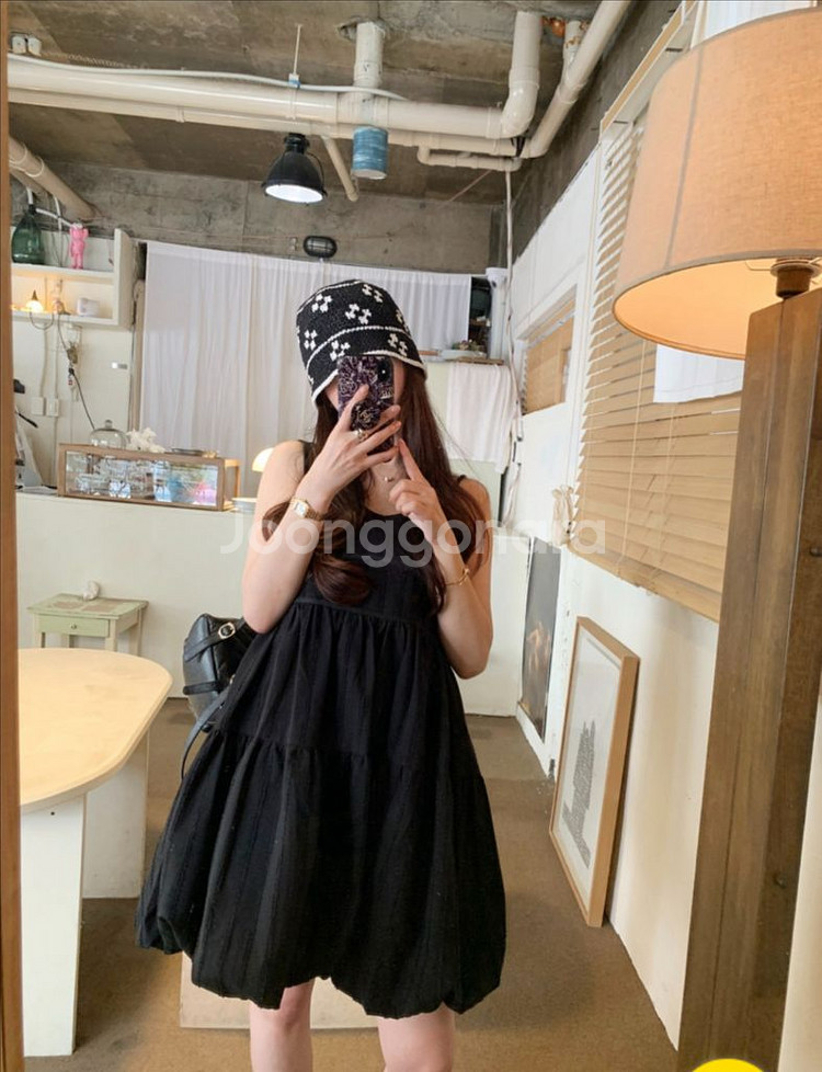 바이씨니 미니벌룬원피스--0