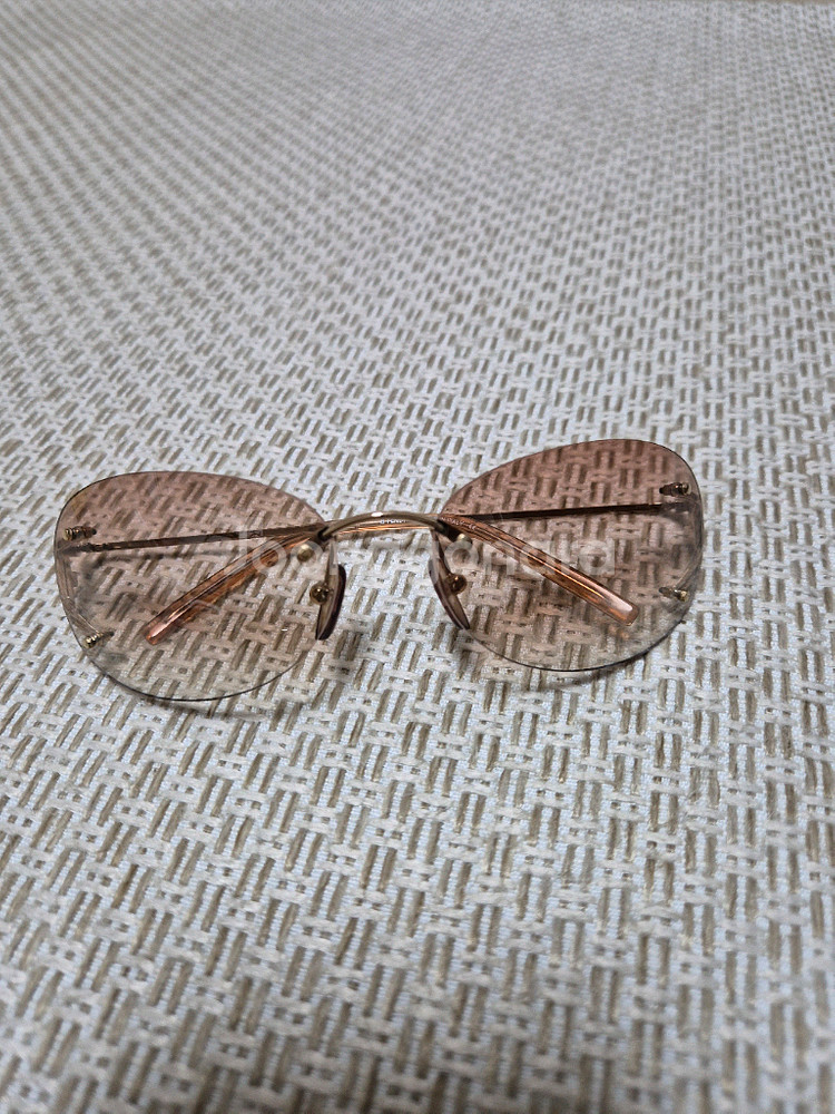 (정품) 펜디 FF 무테 선글라스 브라운 큐빅선글라스--0