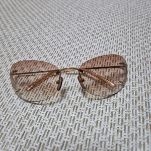 (정품) 펜디 FF 무테 선글라스 브라운 큐빅선글라스