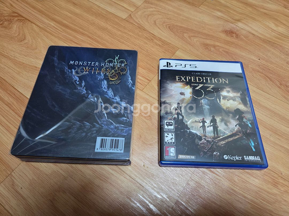 PS5 몬스터헌터 와일즈, 33원정대 판매합니다--0
