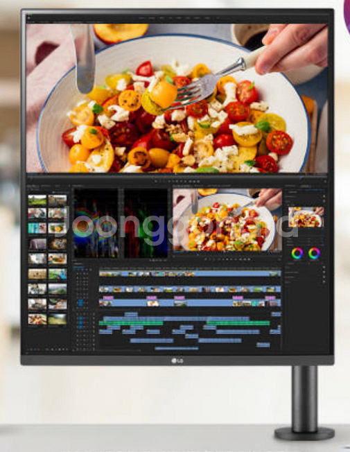 LG 울트라와이드 28MQ780 70.1(28인치) 나노IPS SDQHD 듀얼업 모니터--1