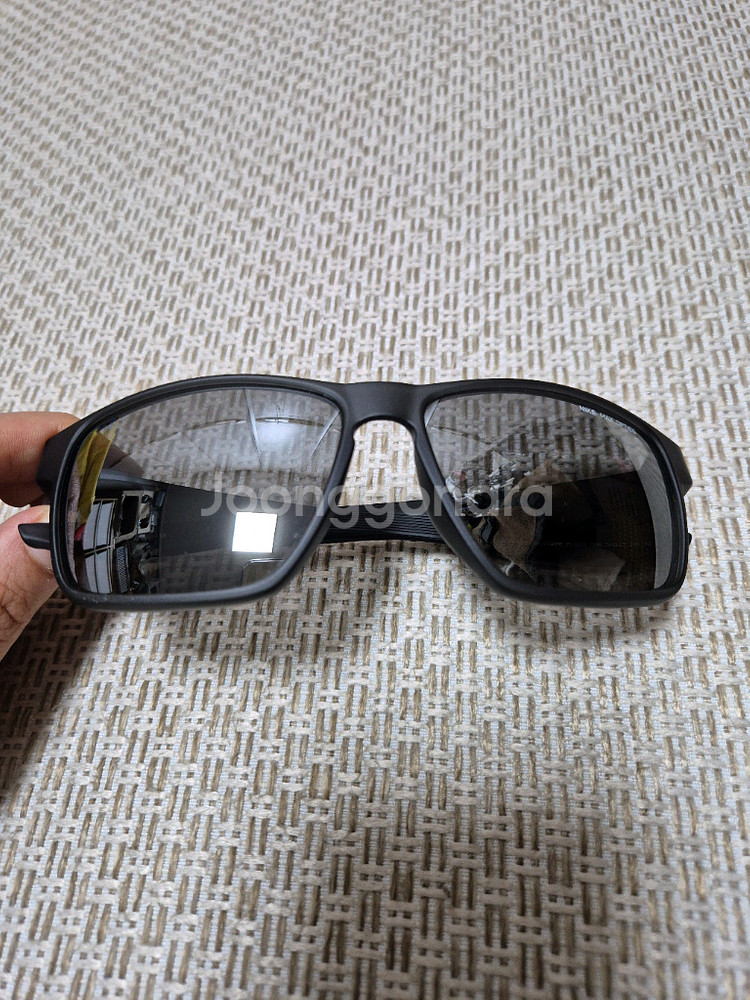 나이키 에센셜 벤처 선글라스 블랙 스포츠 고글 헬스 런닝--4