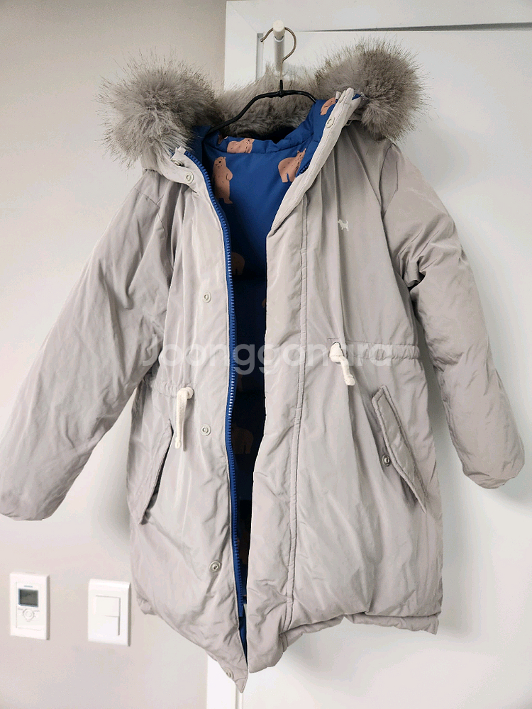 130사이즈 의류일괄 블루독 패딩등--2