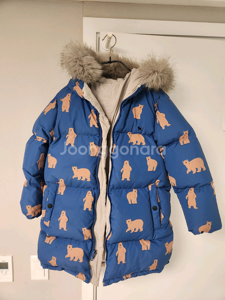 130사이즈 의류일괄 블루독 패딩등--1