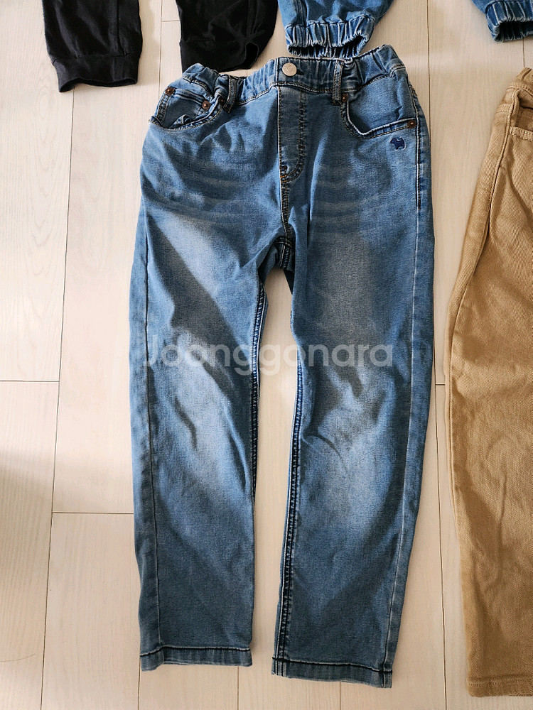 130사이즈 의류일괄 블루독 패딩등--6