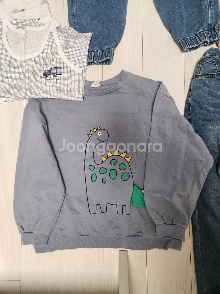 130사이즈 의류일괄 블루독 패딩등--9