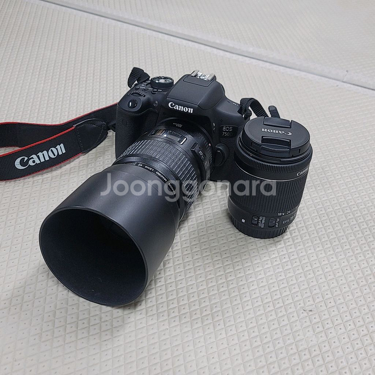캐논 EOS 750D + EFS 18-55mm + 캐논 MACRO LENS EF 100mm 1:2.8--1