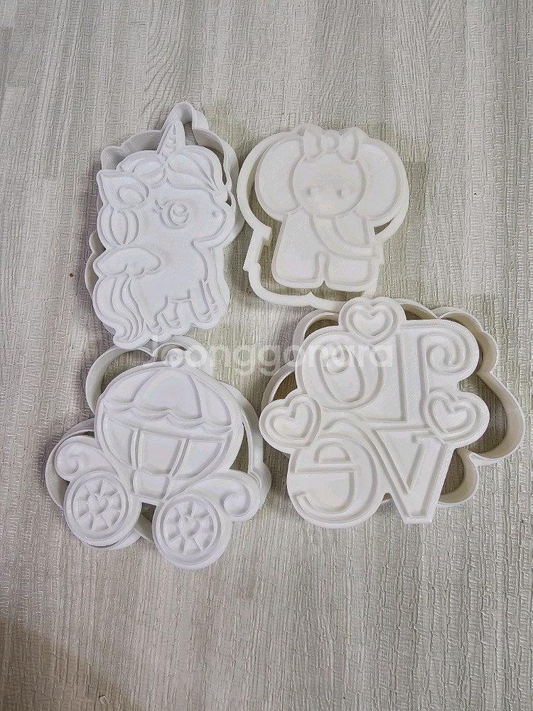 다양한 쿠키커터 쿠키틀(상태최상) 1-1--4