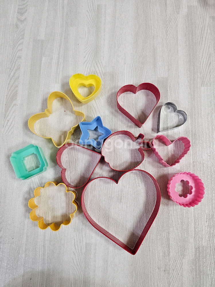 다양한 쿠키틀 쿠키커터(상태최상) 1-2--1