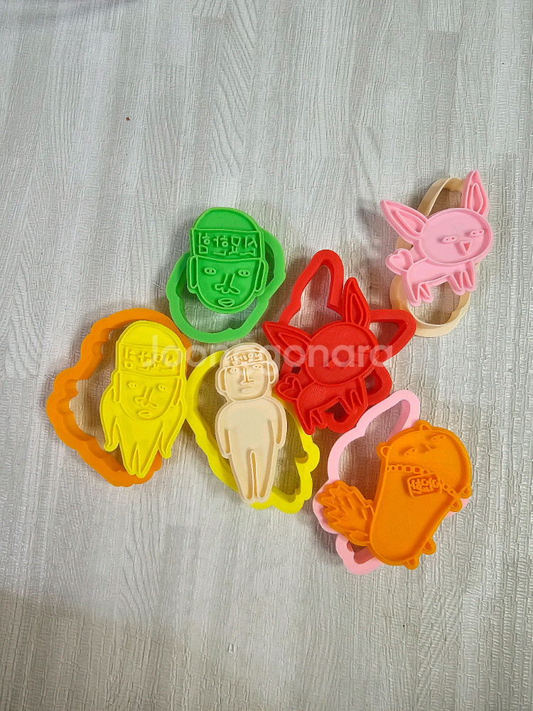 다양한 쿠키틀 쿠키커터(상태최상) 1-2--2