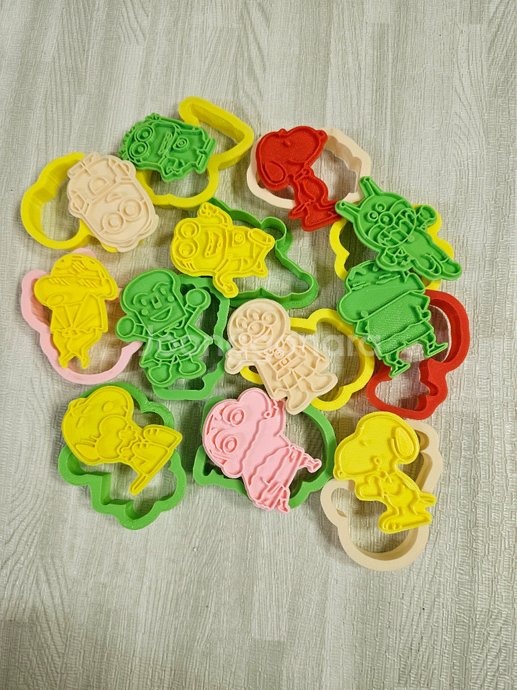 다양한 쿠키틀 쿠키커터(상태최상) 1-2--9