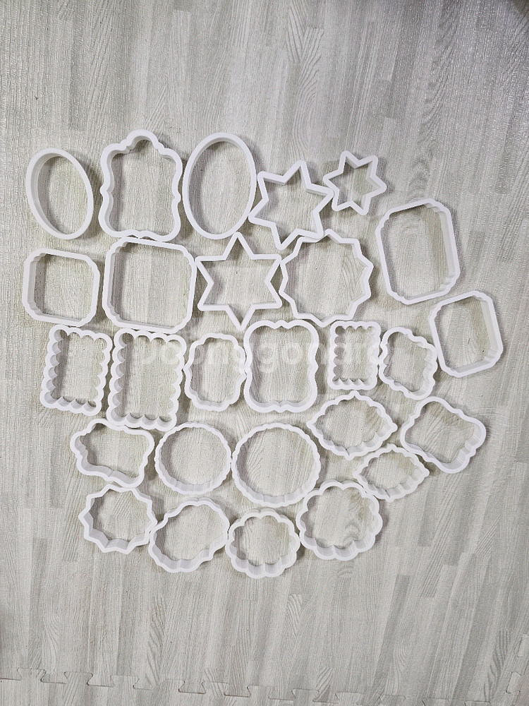 다양한 쿠키틀 쿠키커터(상태최상) 1-2--7