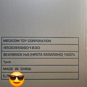 베어브릭 HxS 1000%