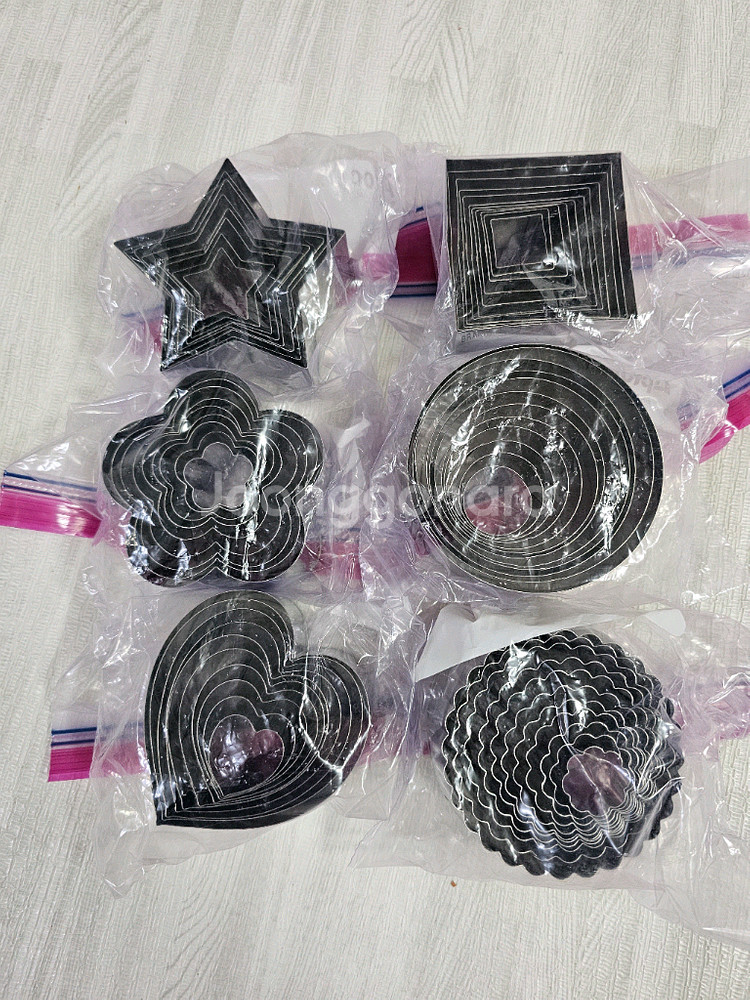 다양한 쿠키틀 쿠키커터(상태최상) 1-3--0