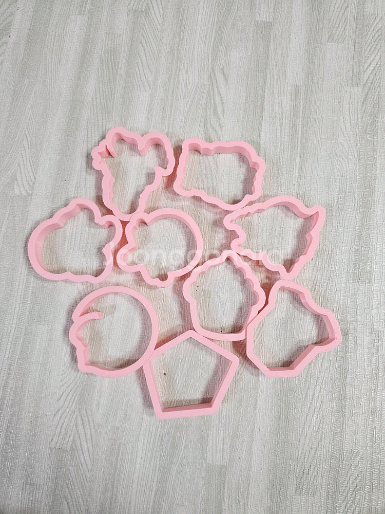 다양한 쿠키틀 쿠키커터(상태최상) 1-3--4