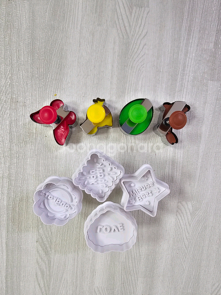 다양한 쿠키틀 쿠키커터(상태최상) 1-3--7