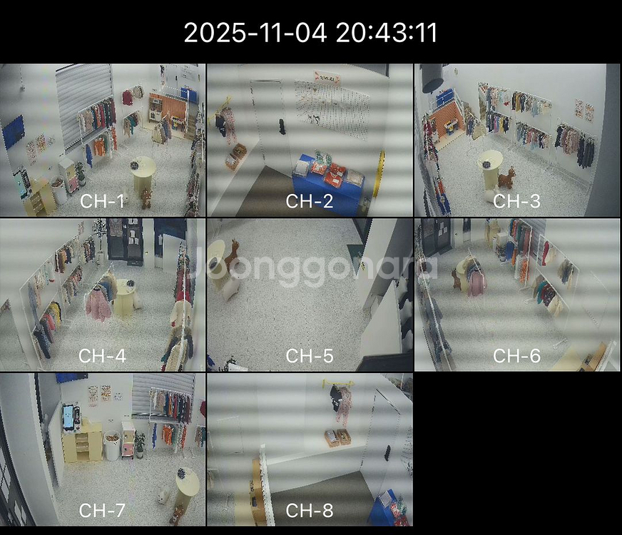 SKYREX CCTV 8채널(모니터 포함)--0